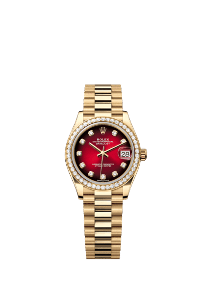 Rolex Datejust 31mm — Yellow gold & diamonds