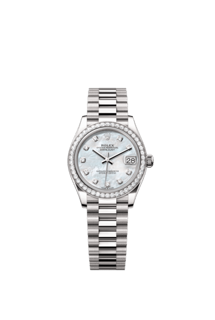 Rolex Datejust 31mm — White gold & diamonds