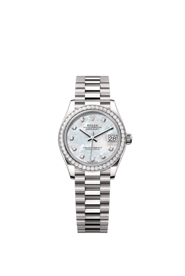 Rolex Datejust 31mm — White gold & diamonds