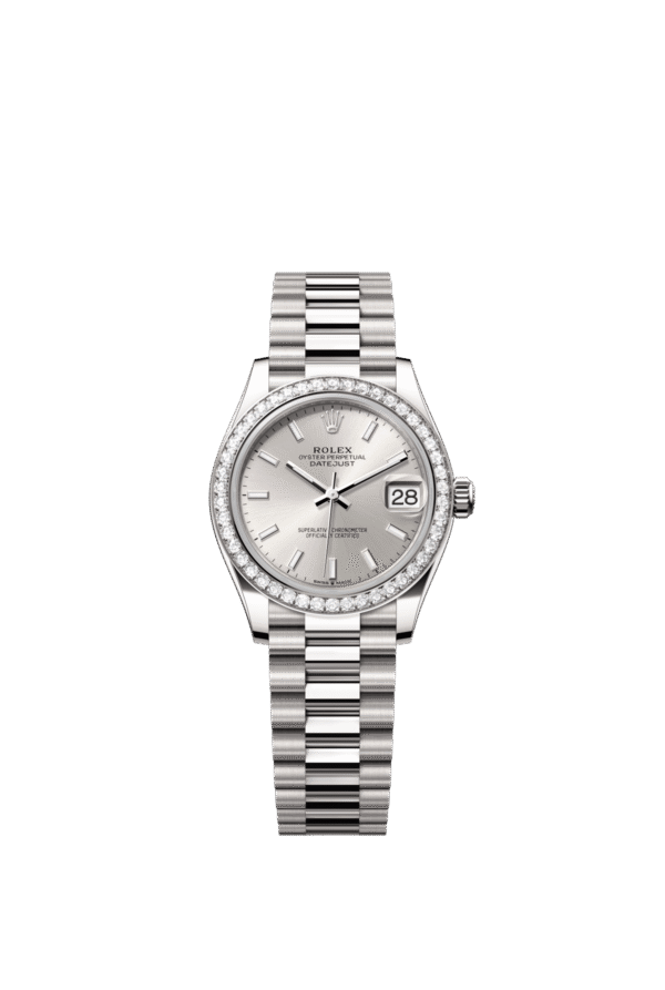 Rolex Datejust 31mm — White gold & diamonds