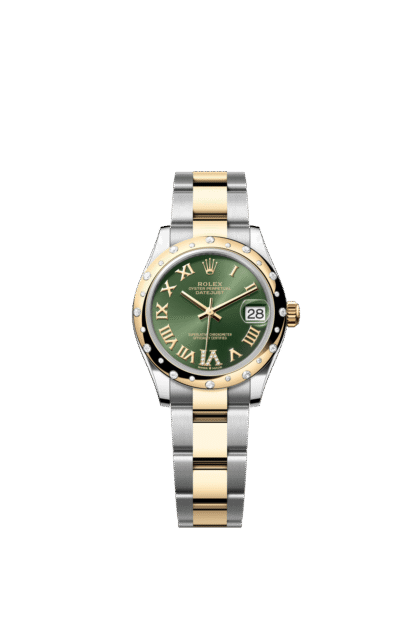 Rolex Datejust 31mm — Oystersteel, yellow gold & diamonds