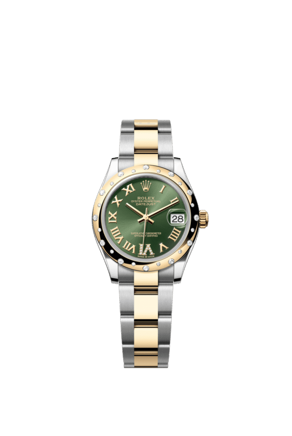 Rolex Datejust 31mm — Oystersteel, yellow gold & diamonds
