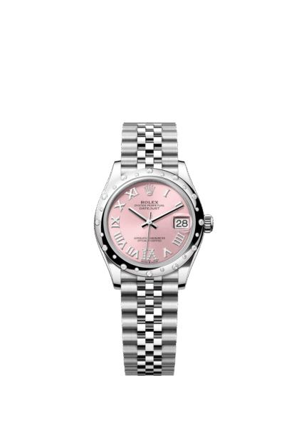 Rolex Datejust 31mm — Oystersteel, white gold & diamonds