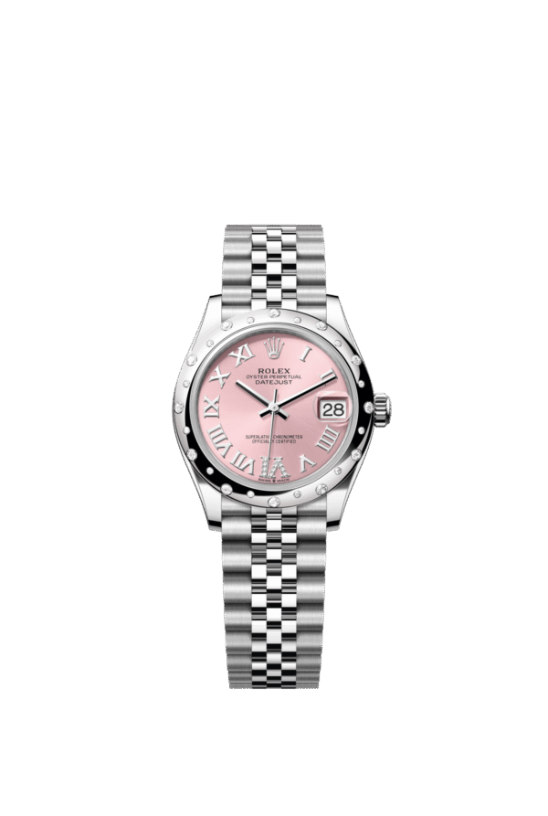 Rolex Datejust 31mm — Oystersteel, white gold & diamonds
