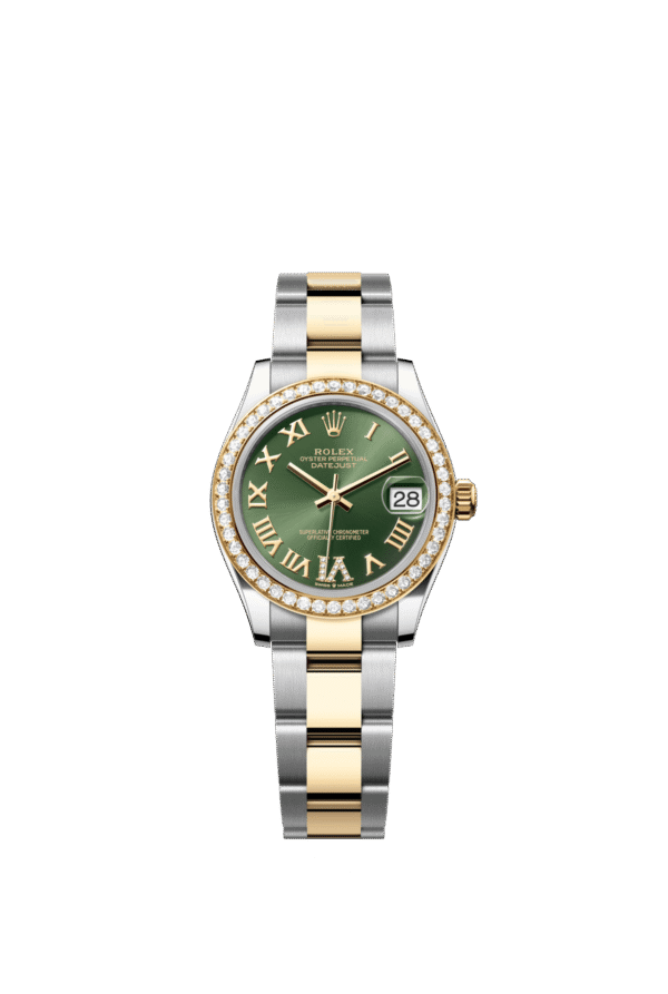 Rolex Datejust 31mm — Oystersteel, yellow gold & diamonds