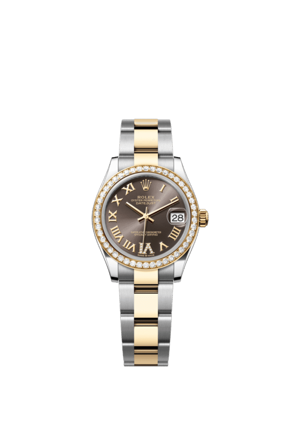 Rolex Datejust 31mm — Oystersteel, yellow gold & diamonds