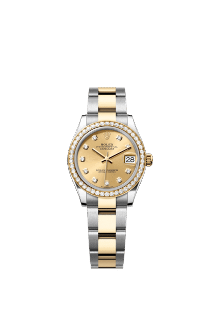 Rolex Datejust 31mm — Oystersteel, yellow gold & diamonds