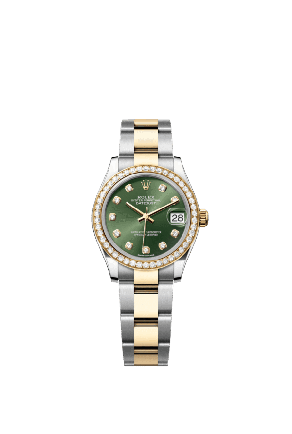Rolex Datejust 31mm — Oystersteel, yellow gold & diamonds