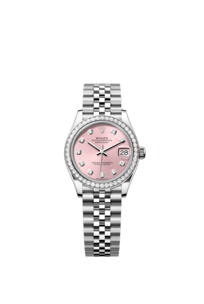 Rolex Datejust 31mm — Oystersteel, white gold & diamonds