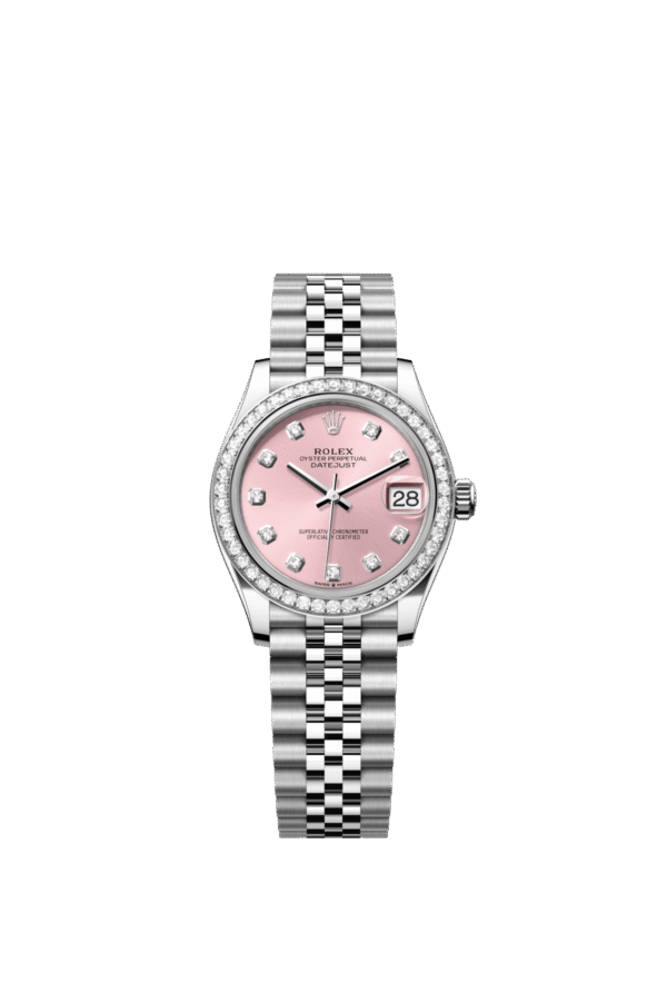 Rolex Datejust 31mm — Oystersteel, white gold & diamonds