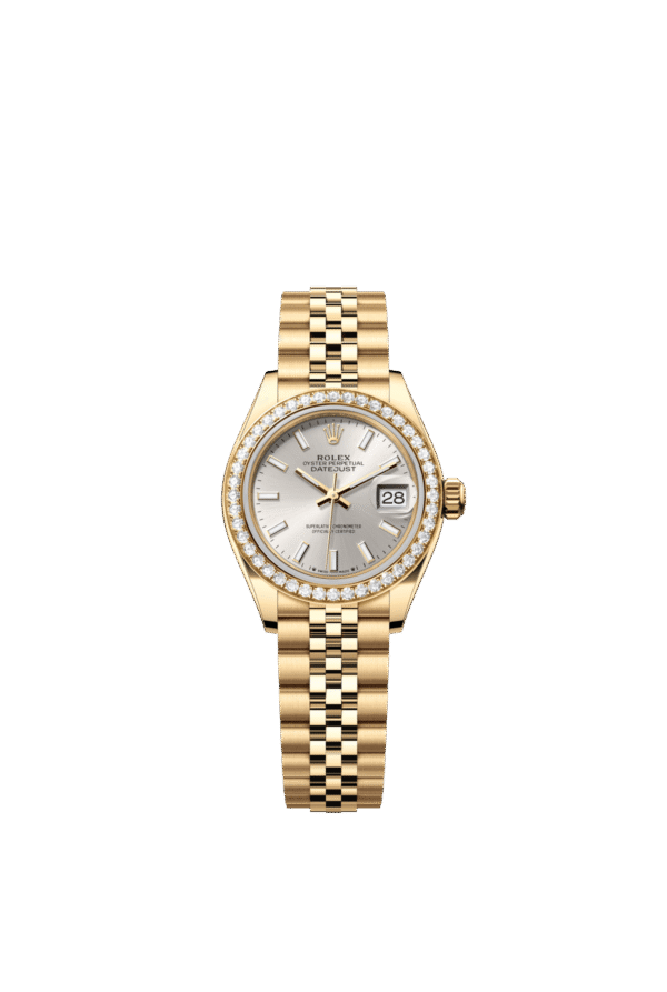 Rolex Lady-Datejust 28mm — Yellow gold & diamonds