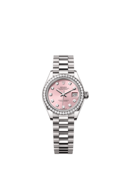Rolex Lady-Datejust 28mm — White gold & diamonds