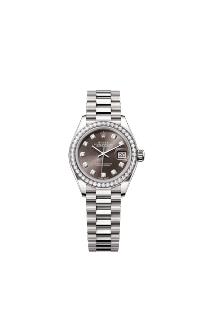 Rolex Lady-Datejust 28mm — White gold & diamonds