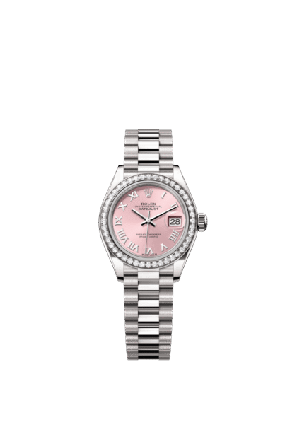 Rolex Lady-Datejust 28mm — White gold & diamonds
