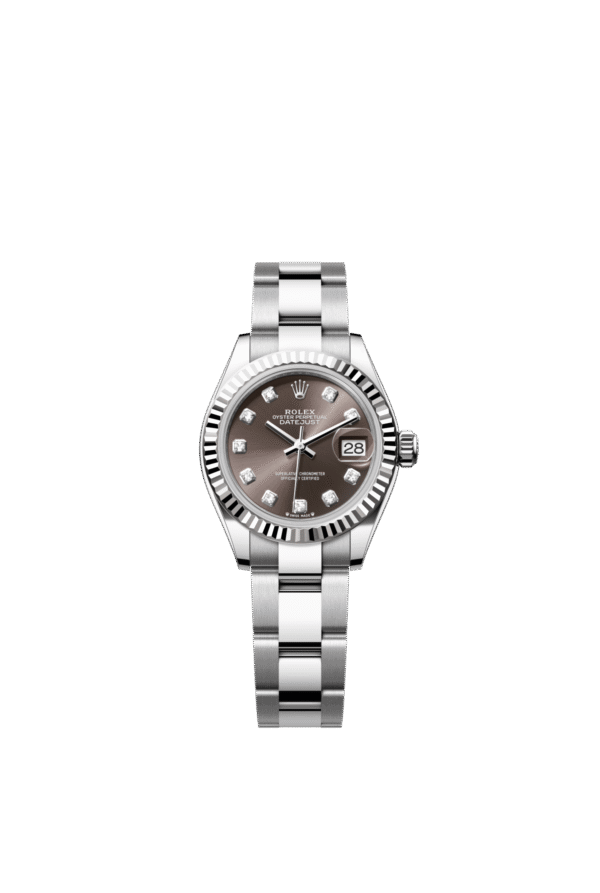 Rolex Lady-Datejust 28mm — Oystersteel & white gold
