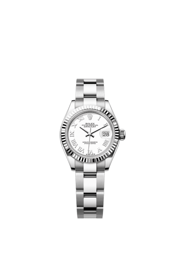 Rolex Lady-Datejust 28mm — Oystersteel & white gold