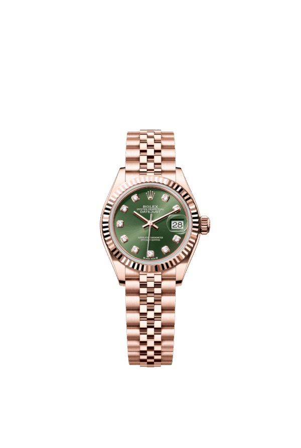 Rolex Lady-Datejust 28mm — Everose gold