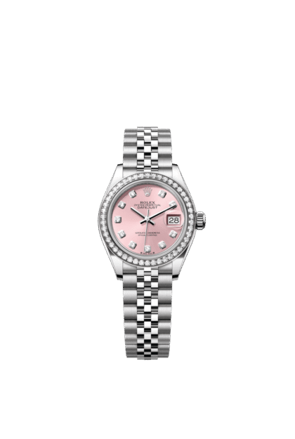 Rolex Lady-Datejust 28mm — Oystersteel, white gold & diamonds