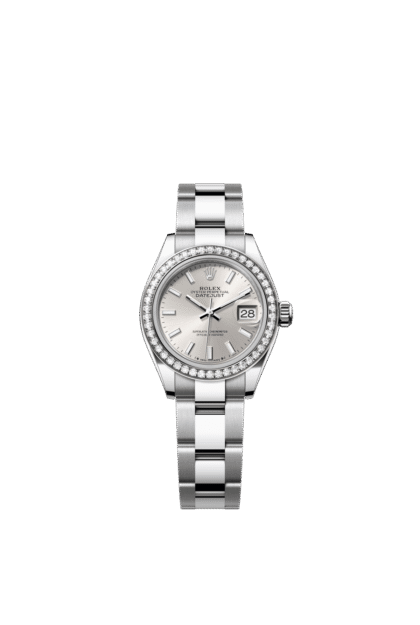Rolex Lady-Datejust 28mm — Oystersteel, white gold & diamonds