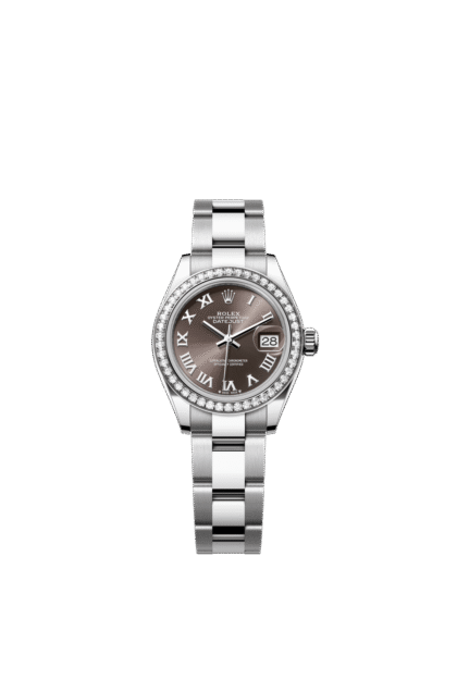 Rolex Lady-Datejust 28mm — Oystersteel, white gold & diamonds