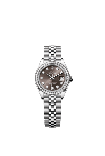 Rolex Lady-Datejust 28mm — Oystersteel, white gold & diamonds